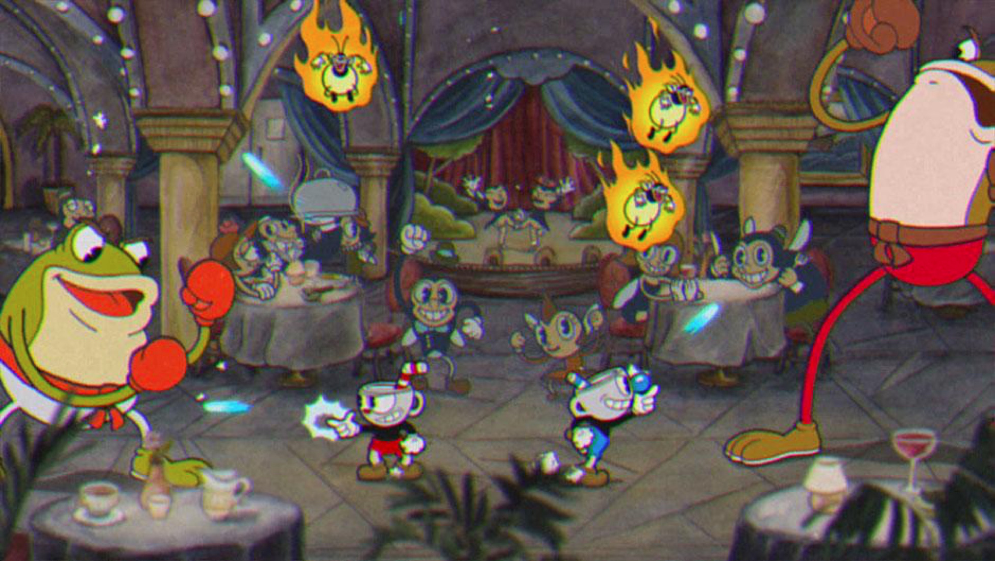 Cuphead ribbit