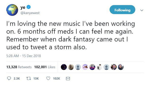 Kanye West Tweet 3