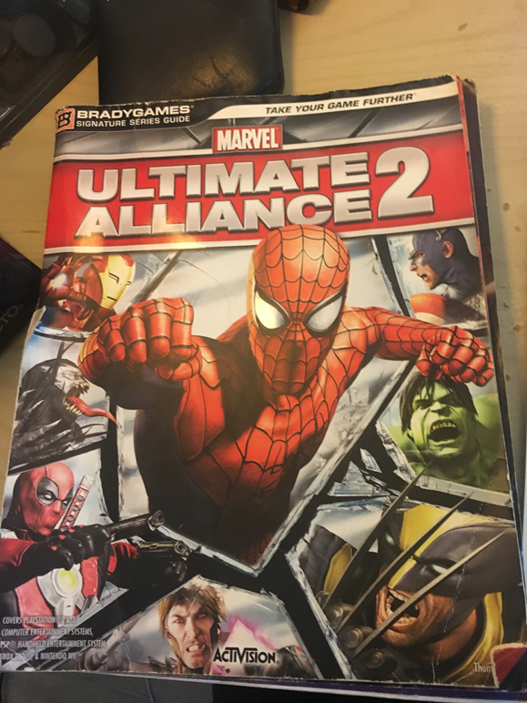 Marvel Ultimate Alliance book