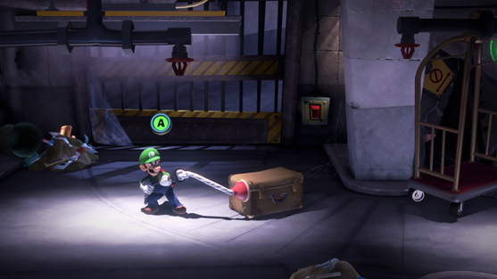 Luigi's Mansion 3 plunger