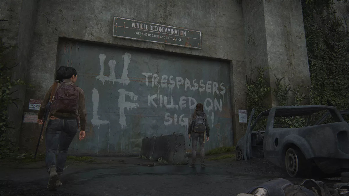 The Last Of Us Part II trespassers