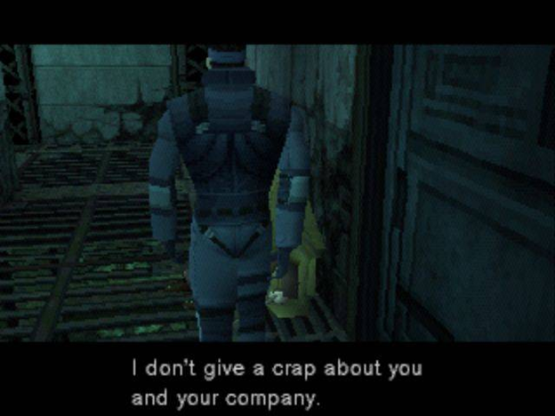 Metal Gear Solid reference