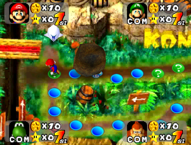 Mario Party jungle