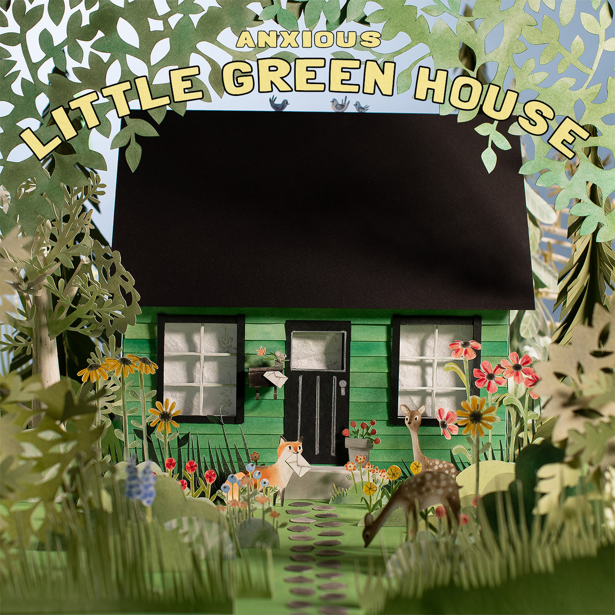Anxious Little Green House Cover