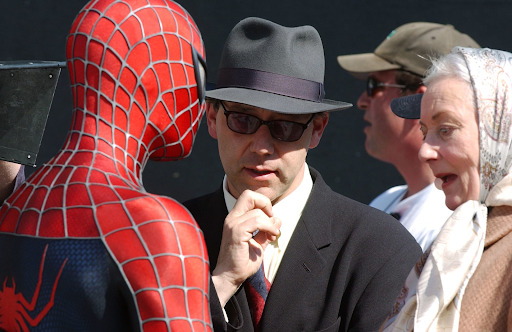 Spiderman 2 BTS Shot