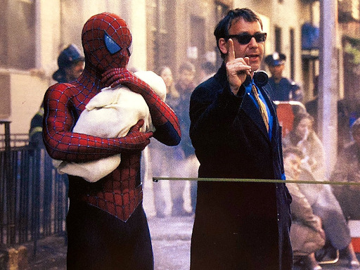 Spiderman BTS Shot