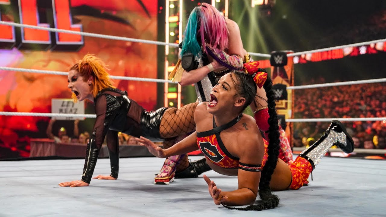 Bianca Belair (c) vs Asuka vs Becky Lynch