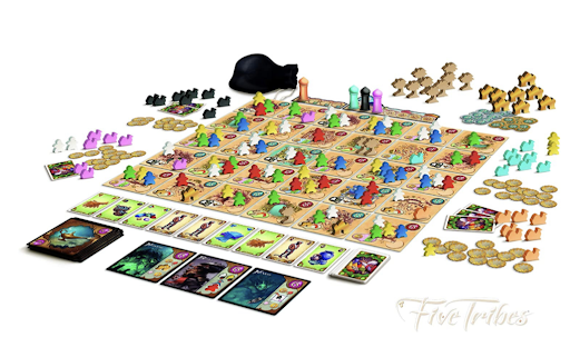 Five Tribes board