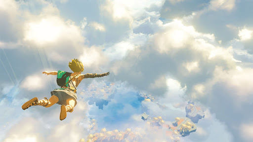 Legend of Zelda Link Falling