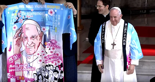 The Pope's Shirt Which Is Insane Looking