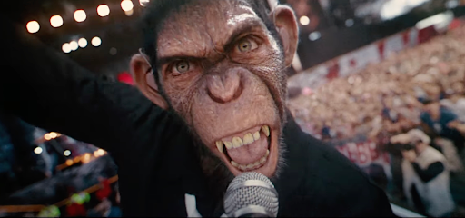 Robbie Williams Monkey Movie Still