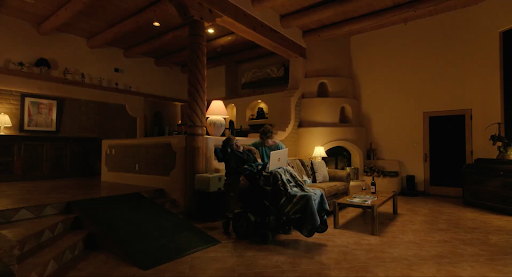 Eddington Still of them in bed