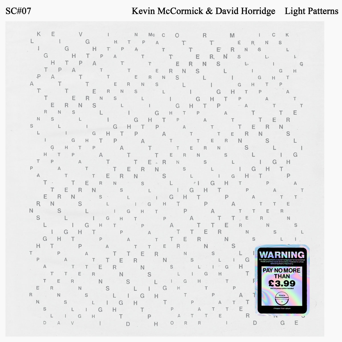 LIGHT PATTERNS Album Cover