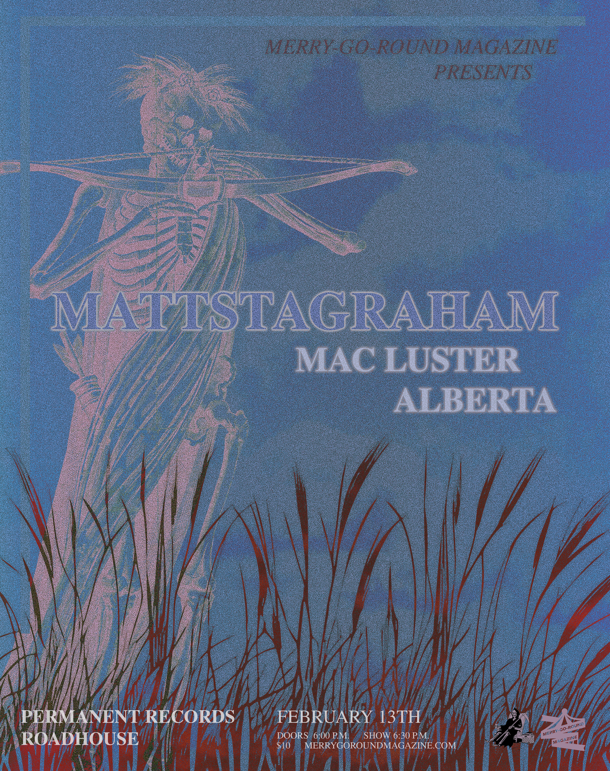 MGRM Poster featuring Mattstagraham, Mac Luster, and Alberta