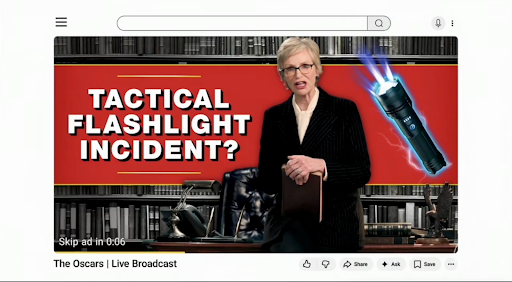 Tactical Flashlight Incident